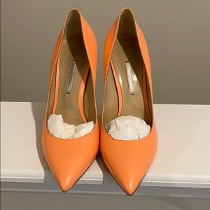 Nicholas Kirkwood Mellon Gold Heels Pumps